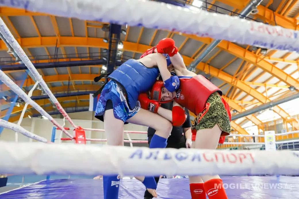 16.01.2026 года. Турнир по тайскому боксу «Золотой лев» проходит в Могилеве. Фото: mogilevnews.by. 