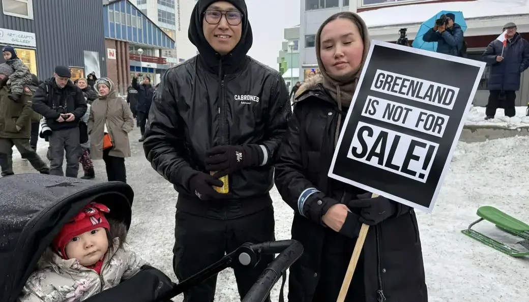 17 января 2026 года. Жители Гренландии вышли на протесты против политики США в отношении