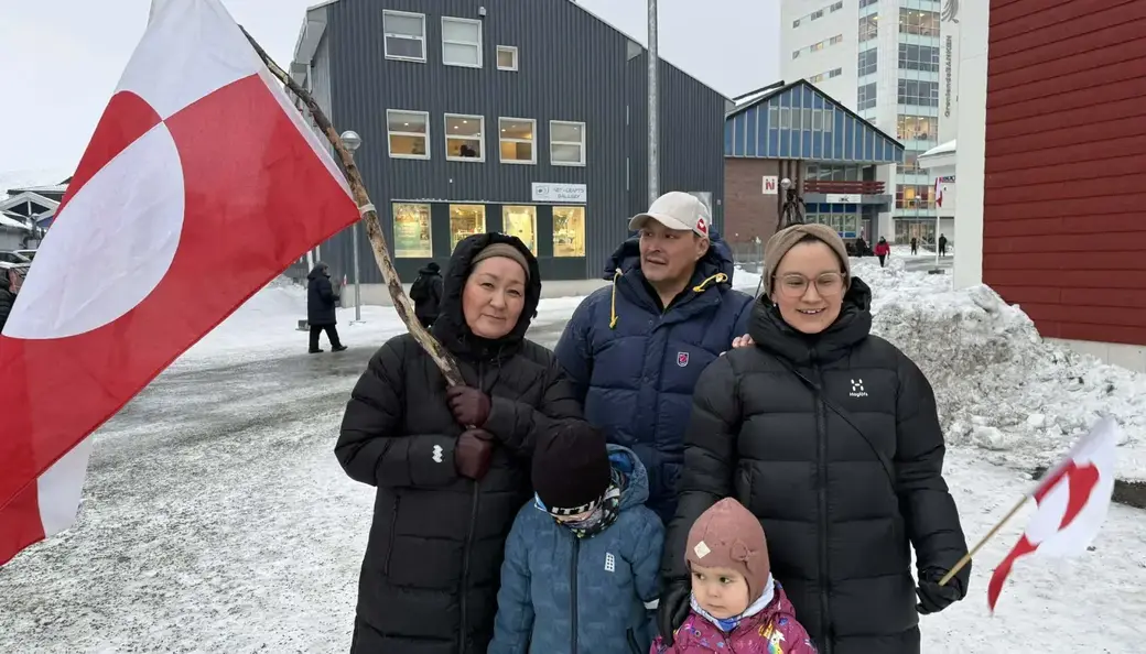 17 января 2026 года. Жители Гренландии вышли на протесты против политики США в отношении