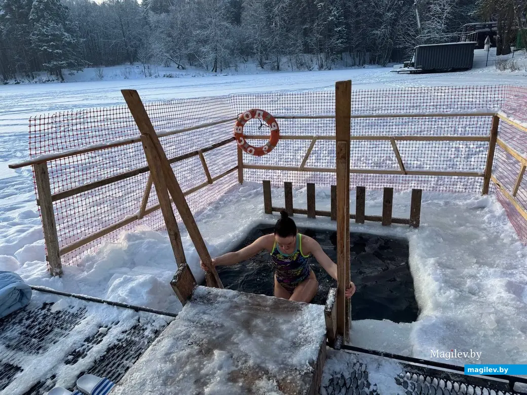 19.01.2026 г. Могилев. Печерский лесопарк. Крещение Господне. 