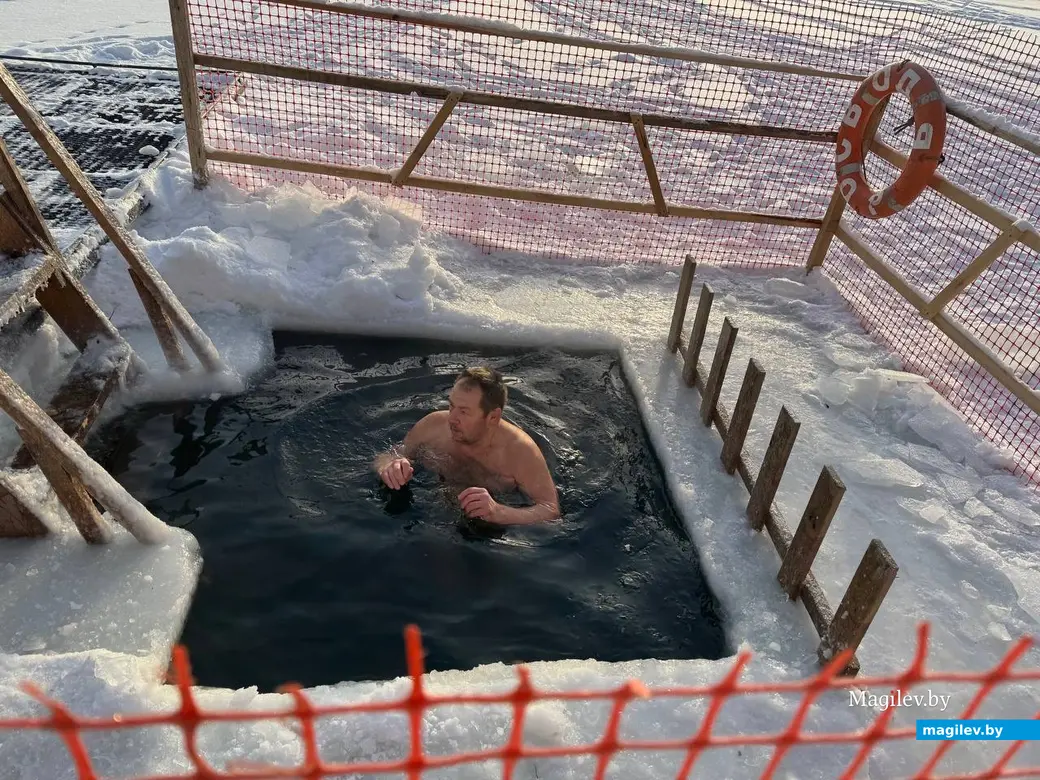   19.01.2026 г. Могилев. Печерский лесопарк. Крещение Господне.