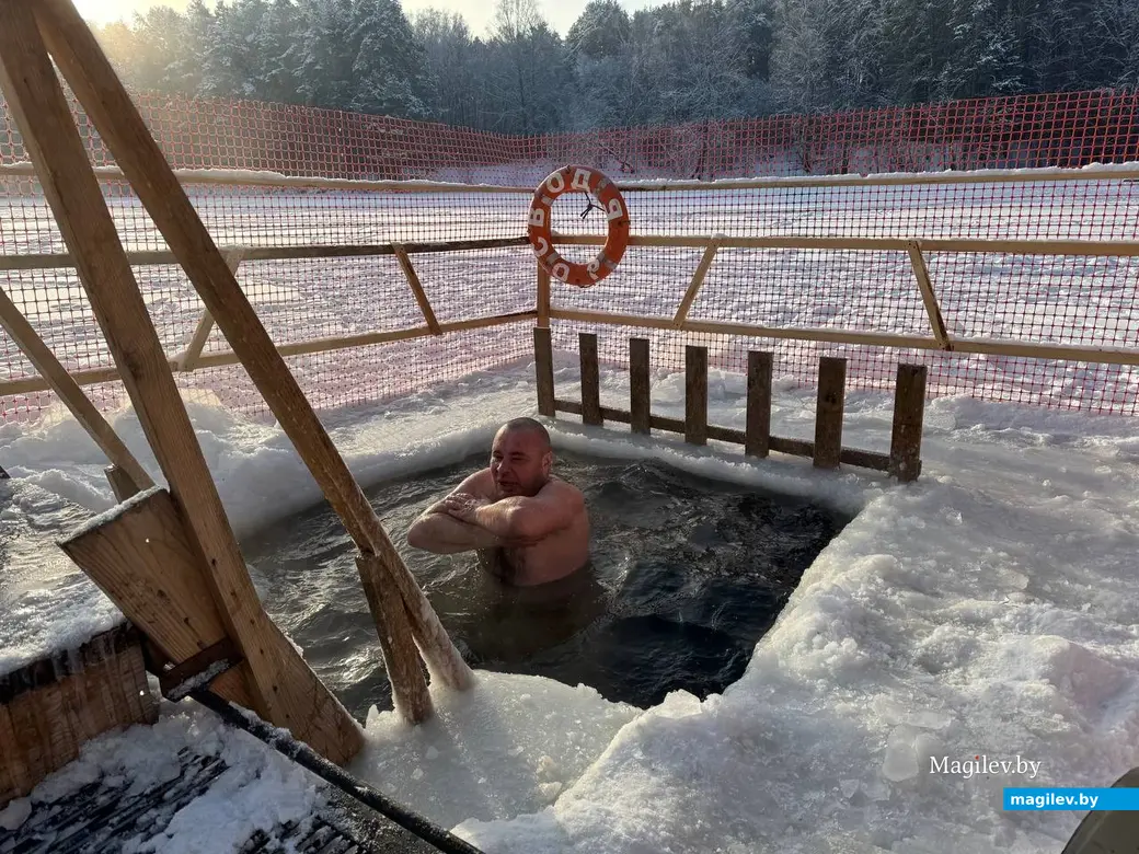  19.01.2026 г. Могилев. Печерский лесопарк. Крещение Господне. 