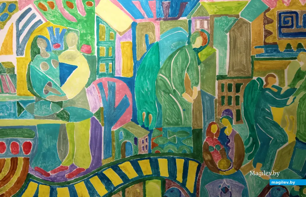 21 января 2026 года. Могилев. Выставочный зал. На открытии выставки работ Игоря Беспалова.  