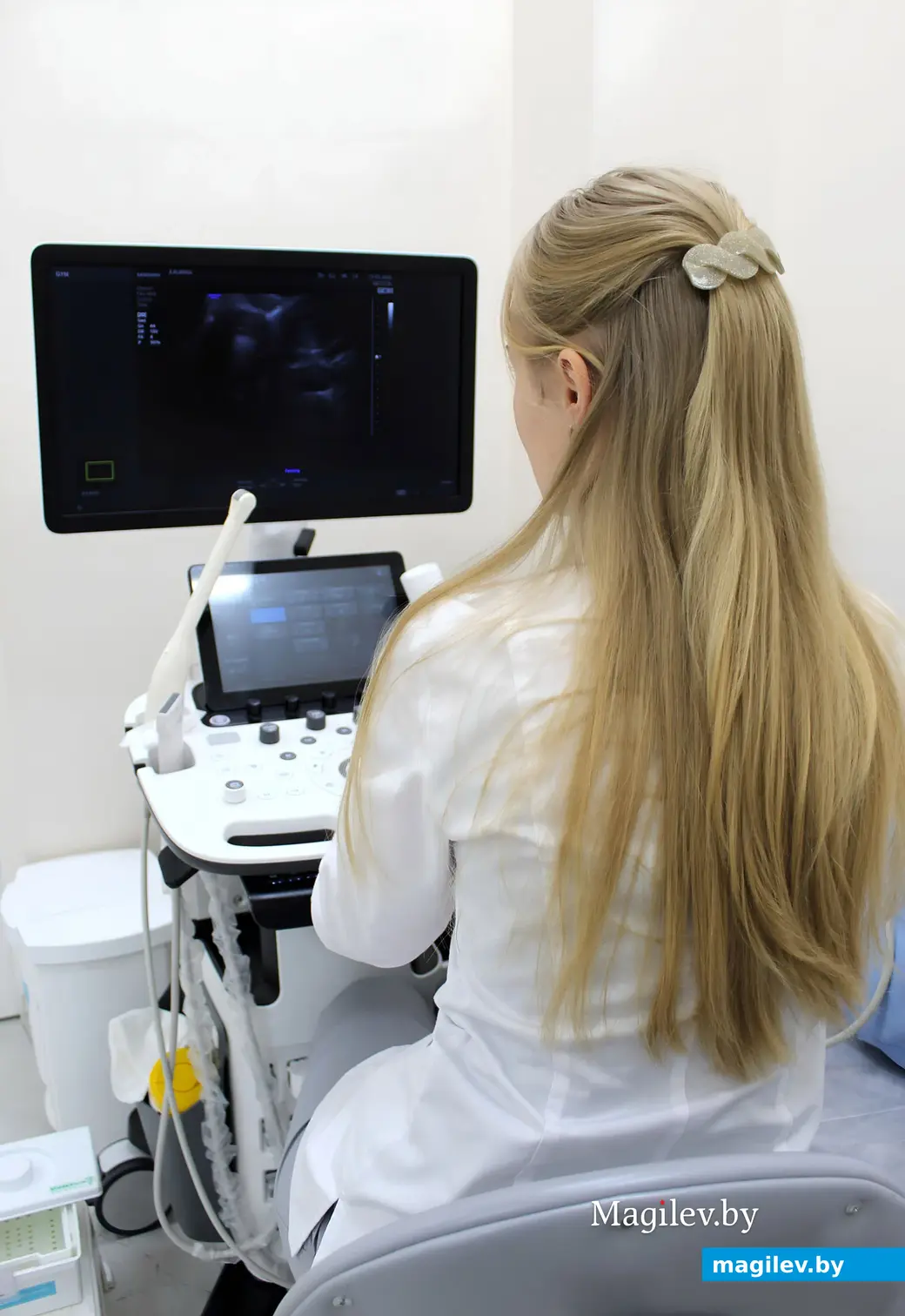  УЗИ в кабинете гинеколога медцентра «А-Клиника» Могилева.