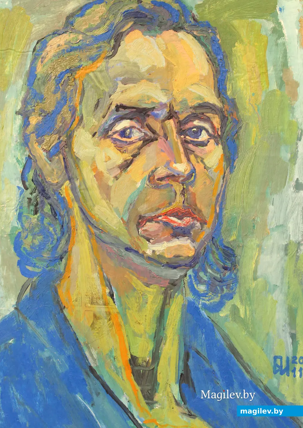 21 января 2026 года. Могилев. Выставочный зал. На открытии выставки работ Игоря Беспалова.