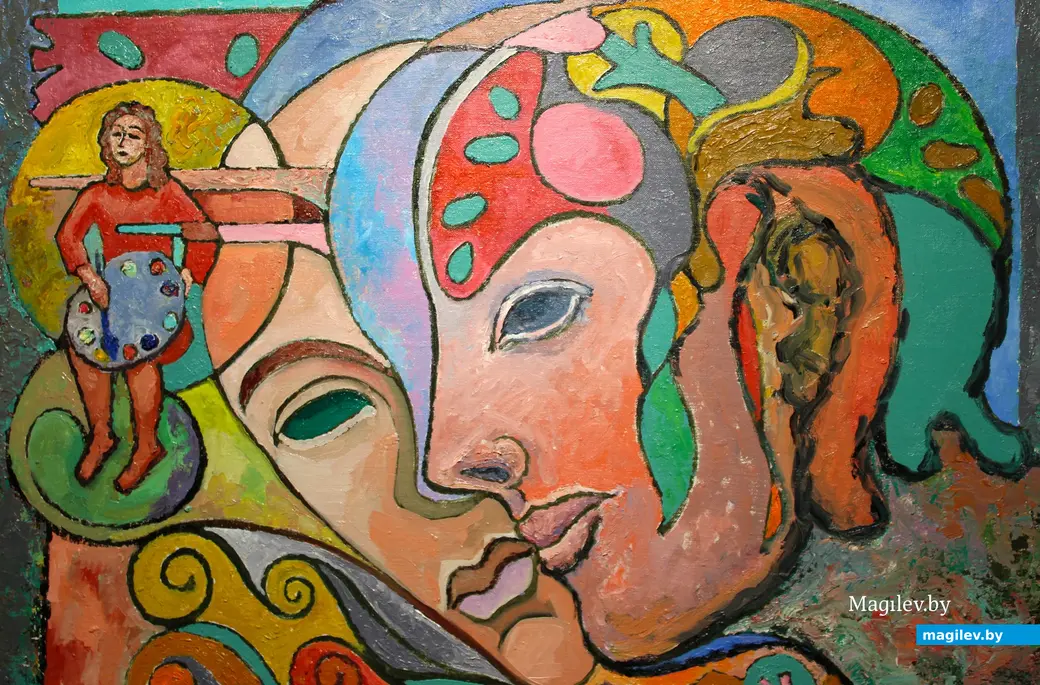  21 января 2026 года. Могилев. Выставочный зал. На открытии выставки работ Игоря Беспалова. 