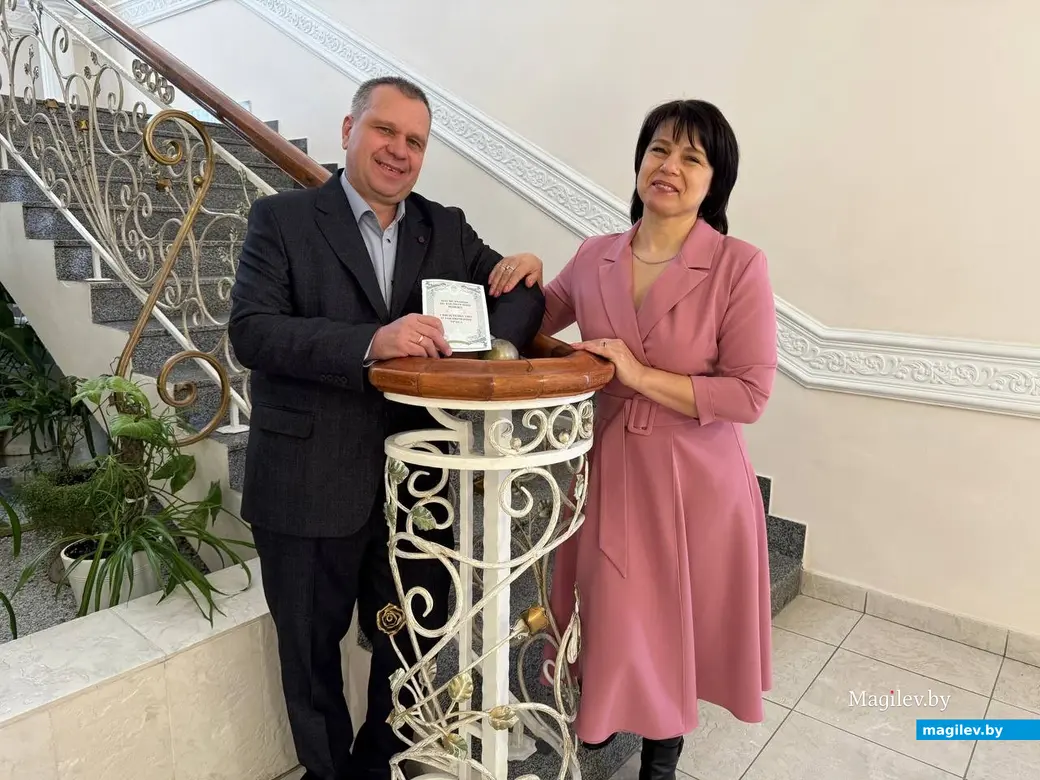 23.01.2026 г. Могилев, ЗАГС. Свадебная пара недели: Лариса и Сергей Владеевы.