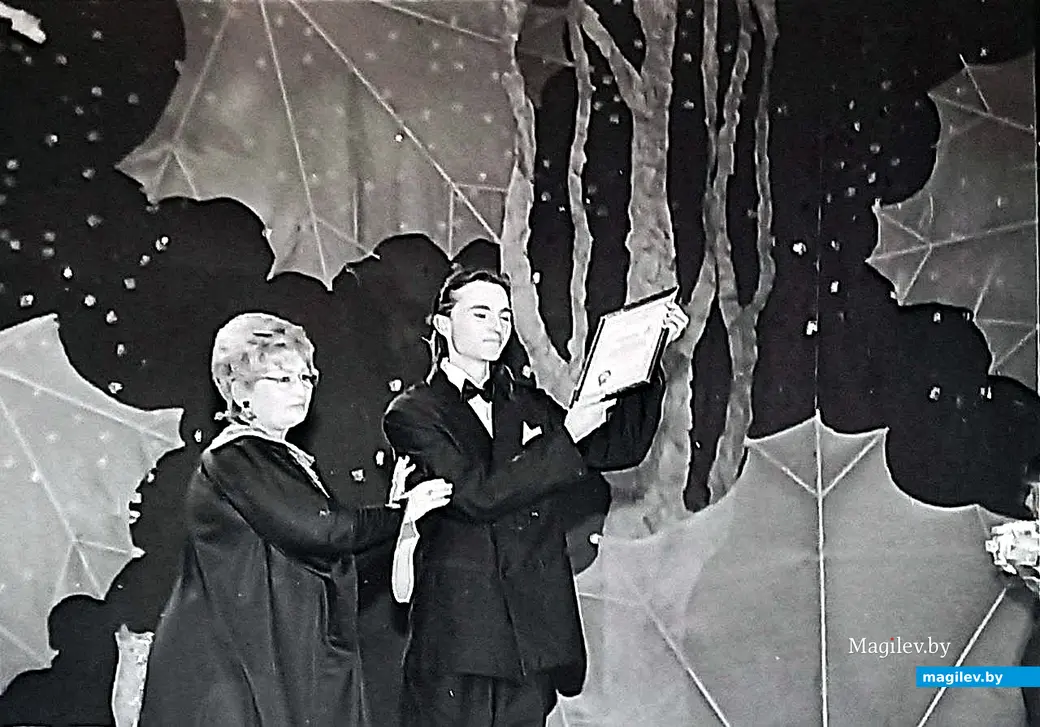 1996 год, Могилев. Фрагмент фестиваля «Золотой шлягер».