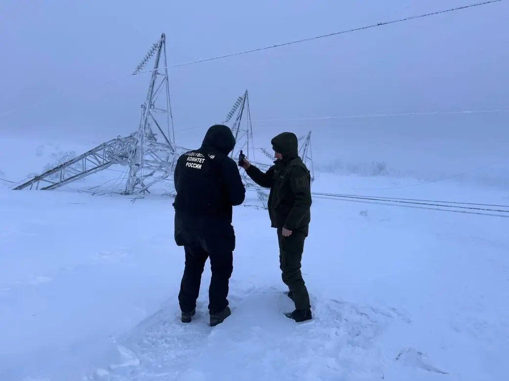По факту отключения электроснабжения в нескольких населенных пунктах Мурманской области
