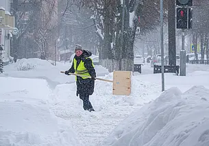 Снег с дождем, на дорогах гололедица: погода в Могилеве 27 января