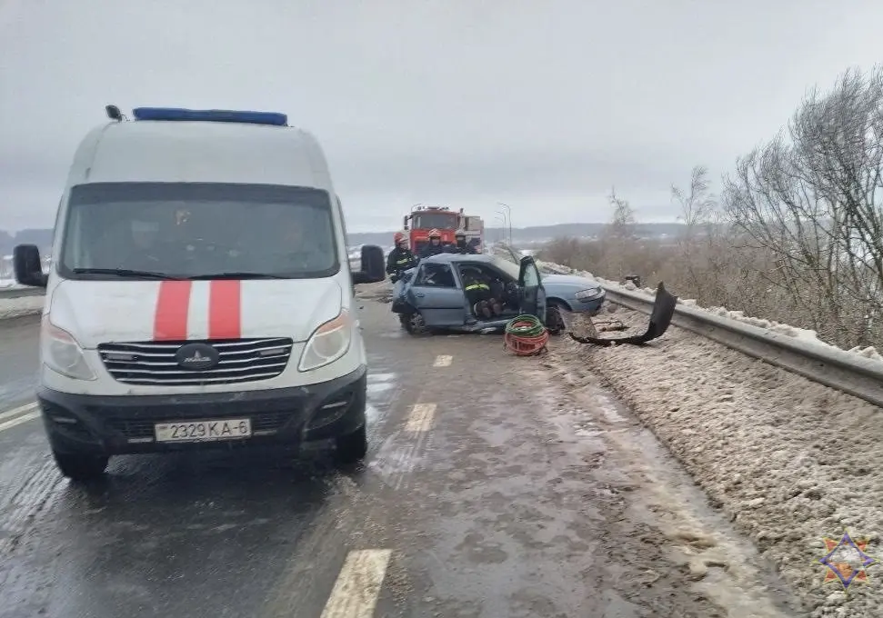  27.01.2026 г. Могилевский район. Фото: Могилевское областное УМЧС