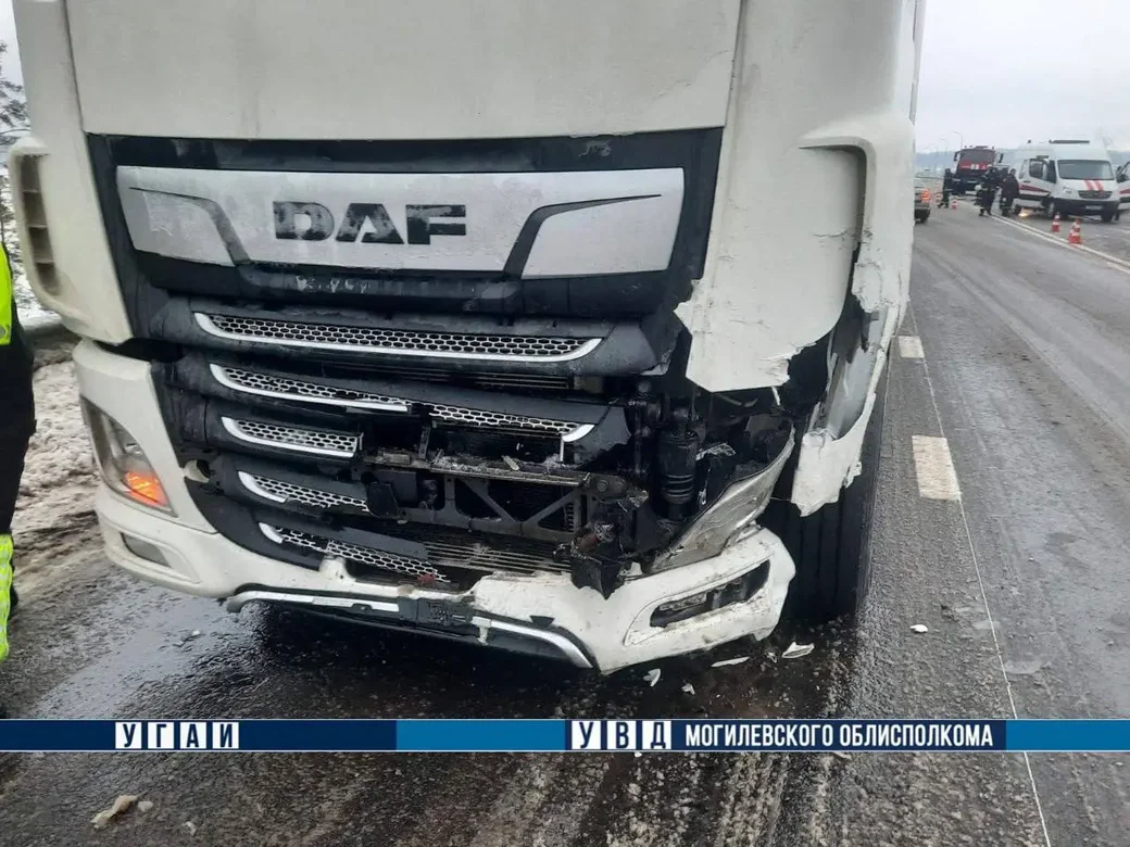  27.01.2026 г. ДТП в Могилевском районе. Фото: УГАИ УВД Могоблисполкома