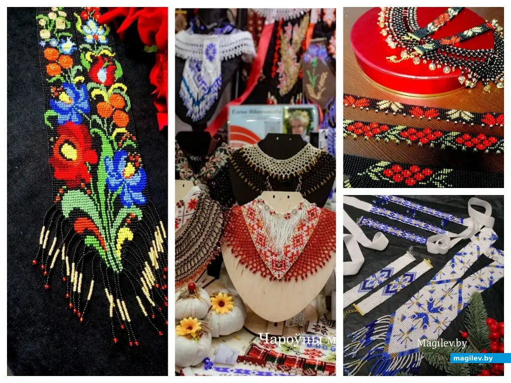   Украшения из бисера мастерицы Алены Иванчиковой. 