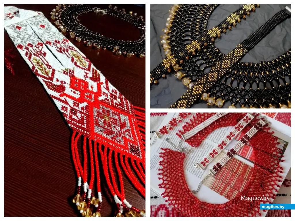  Украшения из бисера мастерицы Алены Иванчиковой. 