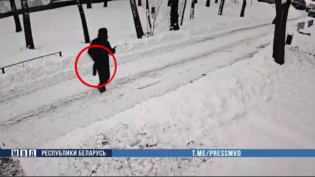  Фото: скан с видео МВД РБ