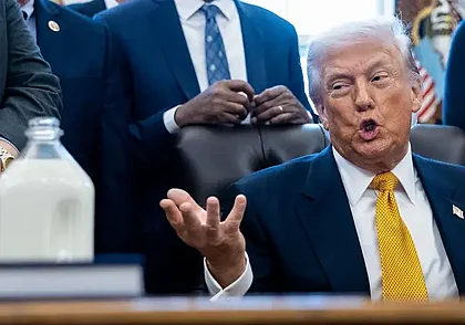 Трамп рассказал, что нужно пить для поддержания ясности ума