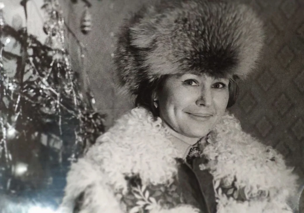  Ада Павловна Цветкова в молодости. 