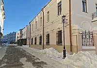 Фонари на Ленинской. Реконструкция пешеходки в Могилеве продолжается. Фотофакт