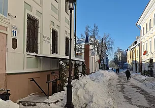 На дорогах гололедица, слабая метель: погода в Могилеве 6 февраля