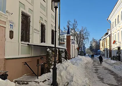 На дорогах гололедица, слабая метель: погода в Могилеве 6 февраля