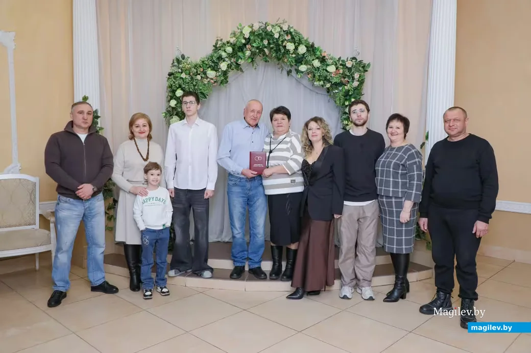 31 января 2026 года. Золотую свадьбу отпраздновали Людмила Михайловна и Григорий Кузьмич