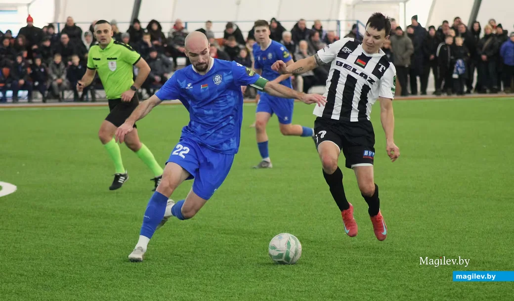 31.01.2026, Могилев. Товарищеская игра «Днепр-Могилев» – «Торпедо-БелАЗ» (Жодино).