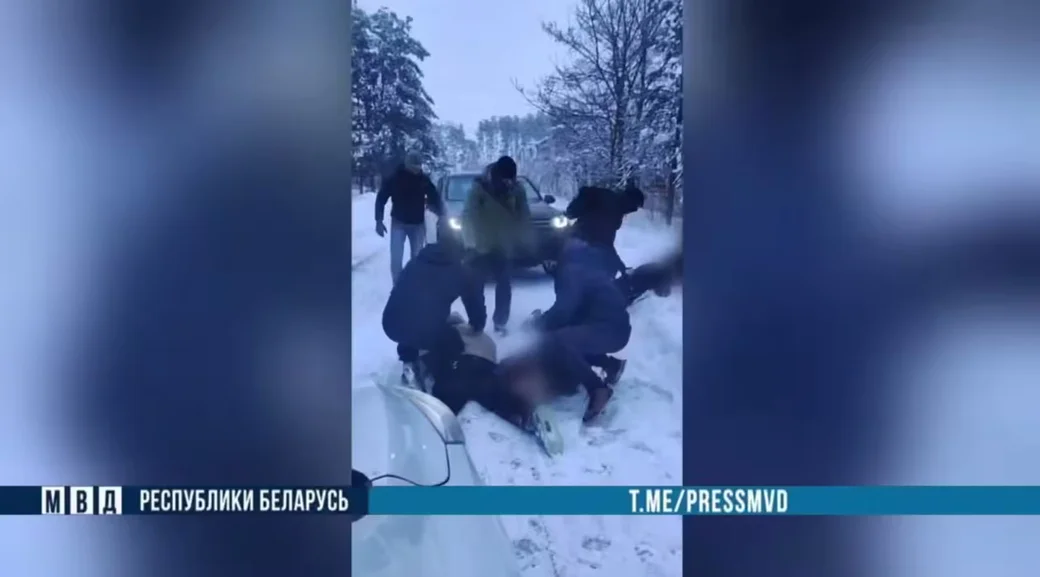 Фото: скан с видео МВД РБ