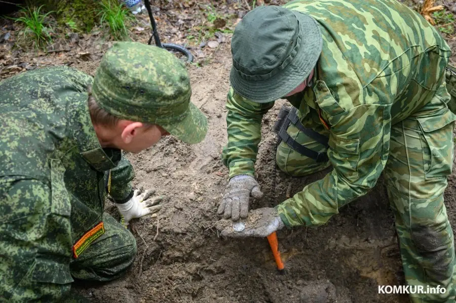 03.06.2025. Р93, Мышковичский сельский Совет, Кировский район, Могилёвская область, Беларусь. Поисковая экспедиция «Бобруйский котел» Могилевского областного