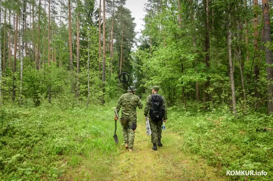 03.06.2025. Р93, Мышковичский сельский Совет, Кировский район, Могилёвская область, Беларусь. Поисковая экспедиция «Бобруйский котел» Могилевского областного