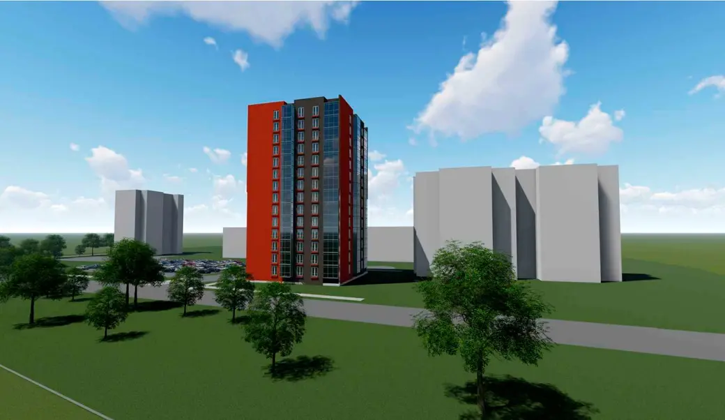 Дом по улице Королева. Проектное решение.