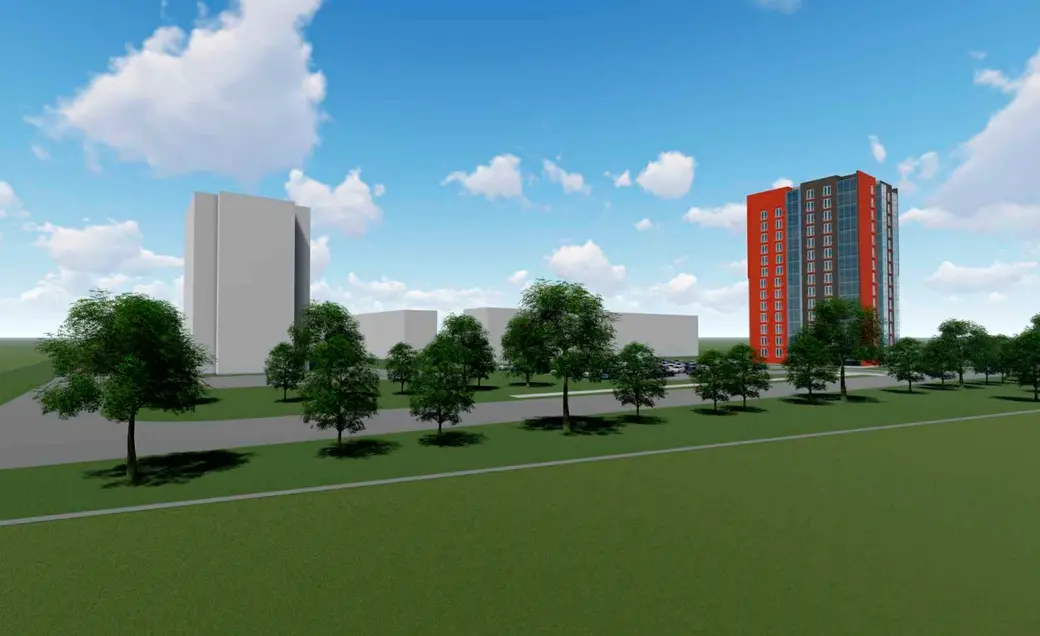 Дом по улице Королева. Проектное решение.