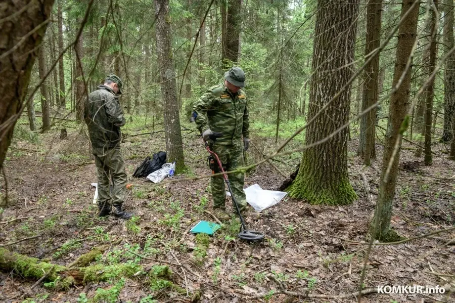 03.06.2025. Р93, Мышковичский сельский Совет, Кировский район, Могилёвская область, Беларусь. Поисковая экспедиция «Бобруйский котел» Могилевского областного