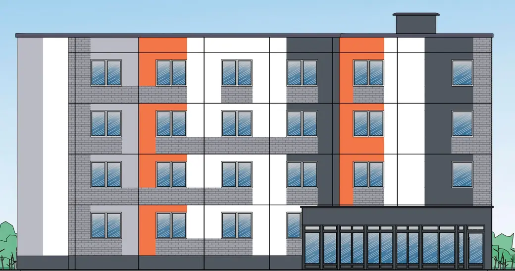 Общежитие. Проектное решение.