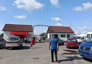 Глусский рынок по средам: рассада, овощи и комбайн для черники