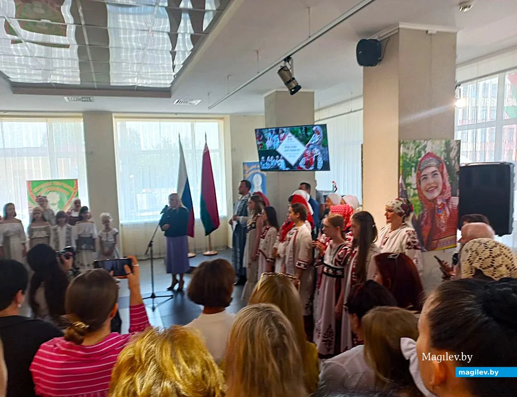 05.06.2025, Могилев, Выставочный зал. Торжественное открытие российско-белорусского проекта