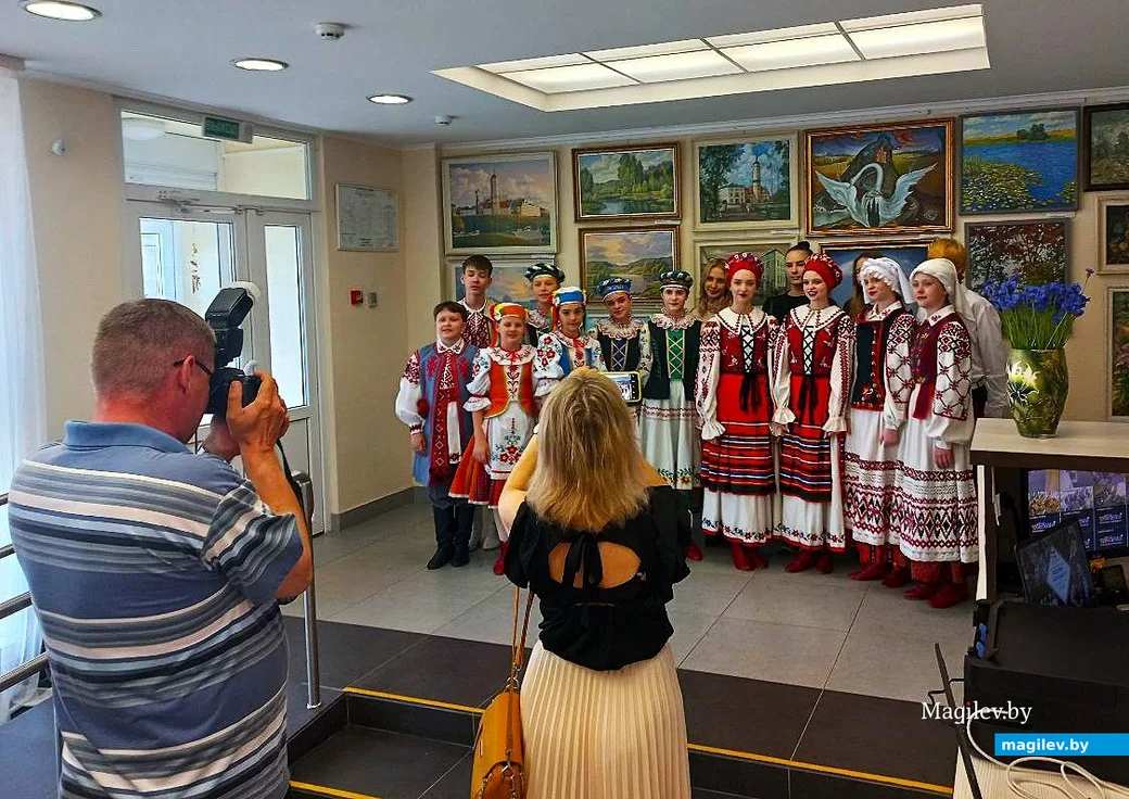 05.06.2025, Могилев, Выставочный зал. Торжественное открытие российско-белорусского проекта