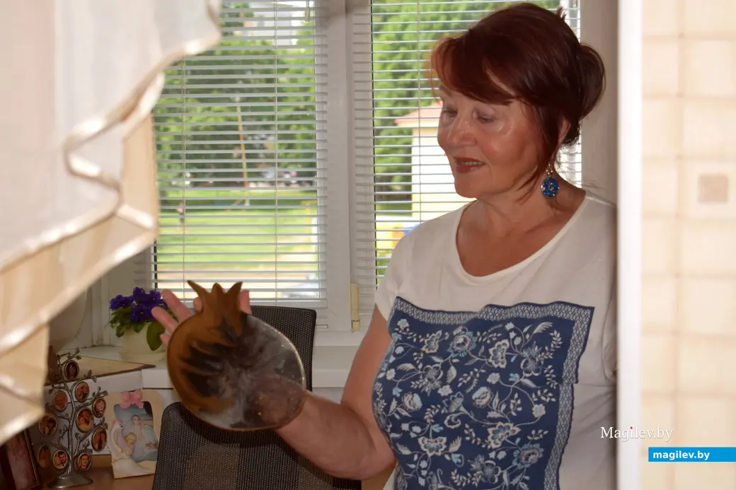 .06.2025 , Бобруйск. Евгения Николаевна и Николай Иванович Пасько со своими изделиями