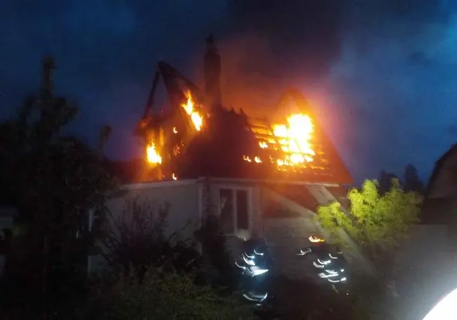 Дома горели в садовых товариществах в Могилевском и Бобруйском районах вечером 5 июня