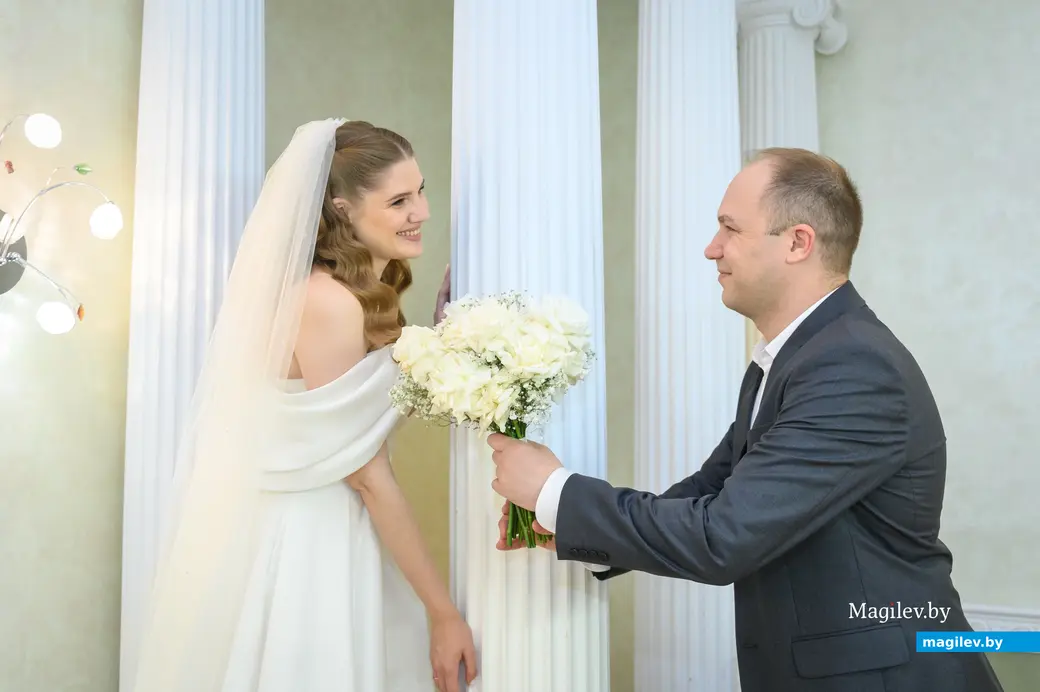 06.06.2025. Отдел ЗАГС Бобруйского горисполкома. Свадебная пара. Алёна и Филипп