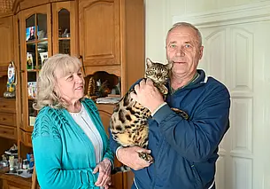 «Аристократы не для того, чтобы мышей ловить». У бобруйчан живет кот редкой породы