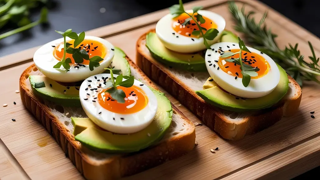 Яйца и авокадо. Фото pixabay.com.