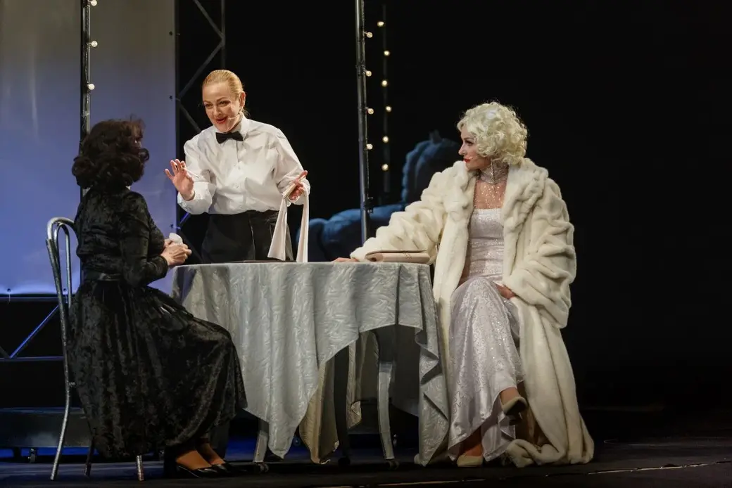 Спектакль «Воробей и Ангел». Фото предоставлено Могилевским драмтеатром.