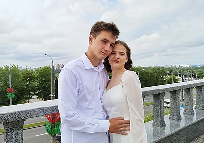 «Самые красивые звезды – в деревне Заполье!» Свадебная пара недели