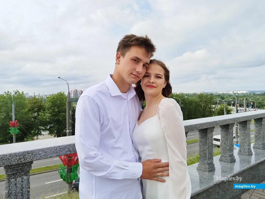 13.06.2025 г. Могилев, ЗАГС. Валерия и Константин Осиповы: свадебная пара недели.