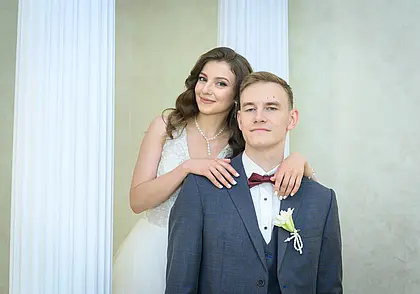 «С такой не помедлишь – украдут!» Свадебная пара недели в Бобруйске