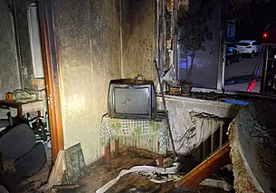 В Могилеве в доме на Пионерской горела квартира. Хозяина успели спасти