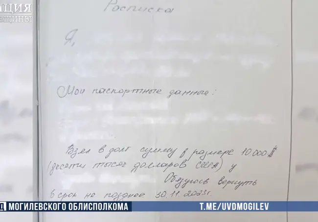 В Могилеве мужчина брал в долг крупные суммы «на развитие бизнеса». Возвращать деньги не стал