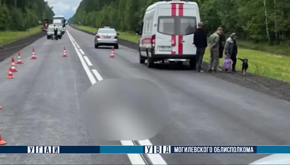 20.06.2025 г. Быховский район. Скан с видео УГАИ УВД Могоблисполкома