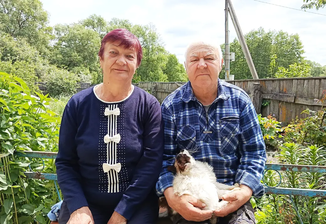 Июнь 2025 года. Михаил Павлович Храпко и его супруга Ольга Петровна Лузанова.