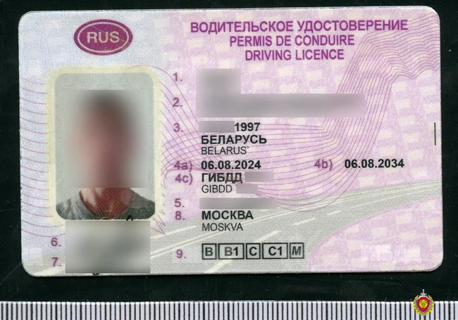Житель Глуска попался с поддельными водительскими правами: документы заказал в интернете